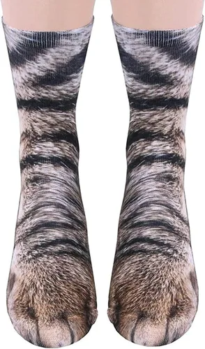Calcetines de pata de animales, calcetines divertidos para mujer, calcetines divertidos para hombres, regalos de broma para adultos