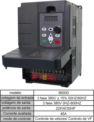 Miniatura 2 de for 380V/220V 2.2KW 11KW Economical VFD Variable Frequency Drive Converter Inverter Motor Speed Controller(11KW(15HP),220V)
