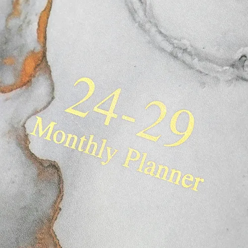 Miniatura 9 de Artfan Agenda mensual 2024-2029 encuadernada en espiral, agenda mensual de 5 años, calendario 2024-2029, julio de 2024 a junio de 2029, 8.5 x 6.4
