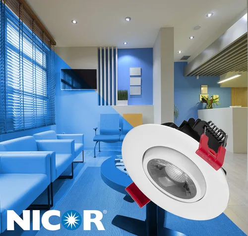 Miniatura 11 de NICOR Lighting DGD311203KRDBK - Focos empotrados LED, color negro