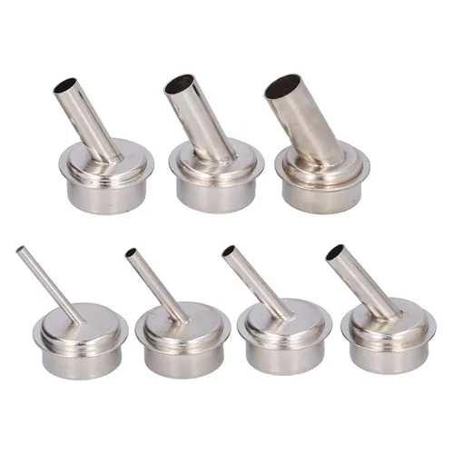 Miniatura 8 de Kit de boquilla de pistola de aire caliente, boquilla recta para pistola de aire caliente, estación de soldadura, boca oblicua universal para 861