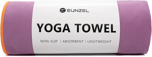 Miniatura 17 de Eunzel Toalla de Yoga Caliente Antideslizante Toalla de Esterilla de Yoga Toalla de Microfibra Ultra Absorbente para Yoga Caliente, Pilates, Bikram
