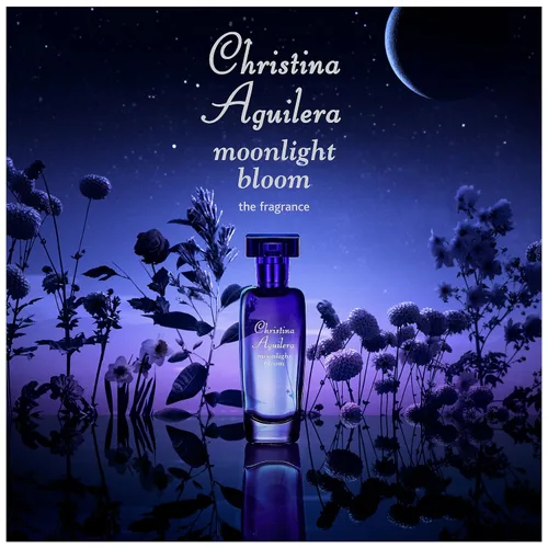Miniatura 4 de Christina Aguilera Moonlight Bloom, Perfume para mujer, Eau de Parfum en aerosol, 0.5 onzas líquidas