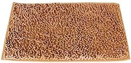Miniatura 10 de JYDQM Tapete de baño grueso con memoria para inodoro, bañera, sala de estar, puerta, baño, absorbente, tapete antideslizante para el suelo del pie