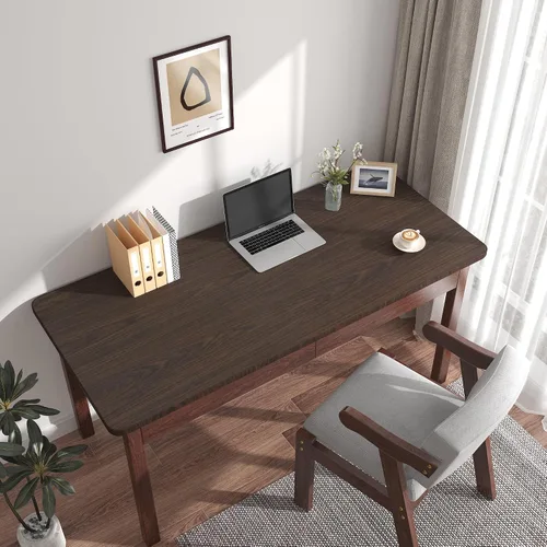 Miniatura 9 de BAYYA Papel de Grano de Madera de Nogal Marrón Oscuro Impermeable para Despegar y Pegar Papel Tapiz Adhesivo Decorativo para Muebles de Nogal Negro