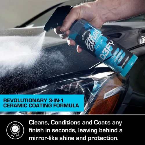 Miniatura 6 de Ethos Defy - Revestimiento de cerámica 3 en 1 - Spray y cera para lavado de autos sin agua - Spray de cera para auto lavado sin necesidad de lavado