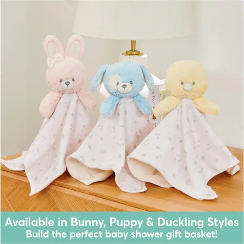 Miniatura 7 de GUND Baby Manta de Amor de Conejito Suavemente Sostenible, Manta de Peluche de Animal de Peluche Hecha de Materiales 100% Reciclados, para Bebés