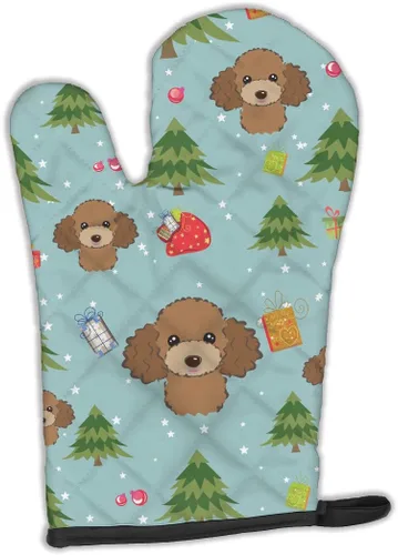 Miniatura 57 de Caroline's Treasures BB4020OVMT Dog House Collection Border Collie - Guante de horno grueso resistente al calor para sartenes calientes y horno