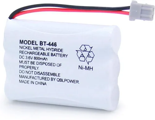 Miniatura 4 de BT446 BT-446 Batería inalámbrica recargable para teléfono compatible con Uniden BBTY0503001 BT-1004 BT-1005 GE-TL26402 BT-504 CPH-488B 3.6V 800mAh