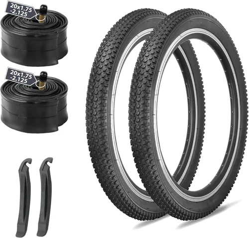 Miniatura 8 de MOHEGIA Llantas de bicicleta de montaña – 20/24/26/27.5 pulgadas plegables de repuesto de neumáticos de bicicleta MTB, cuentas de acero todo terreno