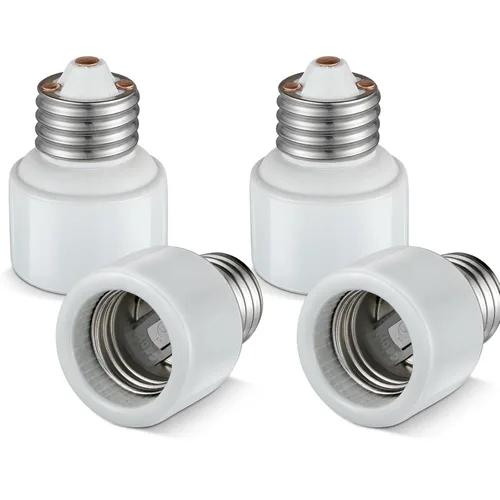 Miniatura 9 de Extensor de Enchufe de Luz, Adaptador de Extensión de Enchufe de Porcelana, Adaptador Extensor de Enchufe de Bombilla de Rosca Media Estándar E26 a