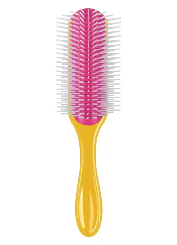 Miniatura 8 de 2 cepillos de pelo para mujeres y hombres, 7 filas y 5 filas, rizado, húmedo o seco, cepillos clásicos para cabello grueso natural, separación