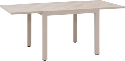Miniatura 10 de Soleil Jardin Mesa de comedor extensible de aluminio para patio, de 35 a 71 pulgadas, mesa rectangular ajustable para interiores y exteriores