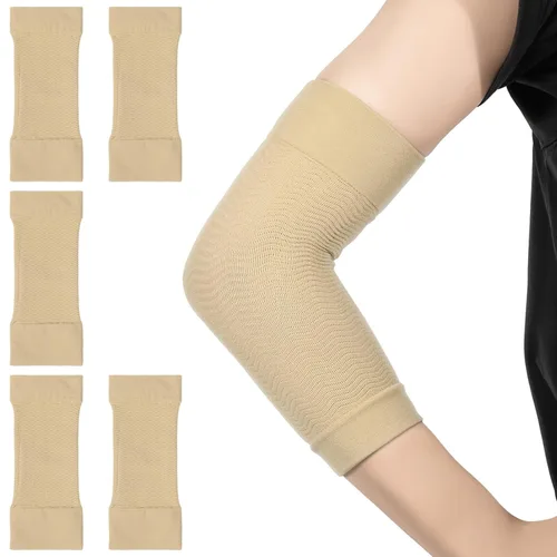 3 pares de fundas para la parte superior del brazo y el antebrazo, protectores de brazo cómodos y transpirables para hombres y mujeres, diseño