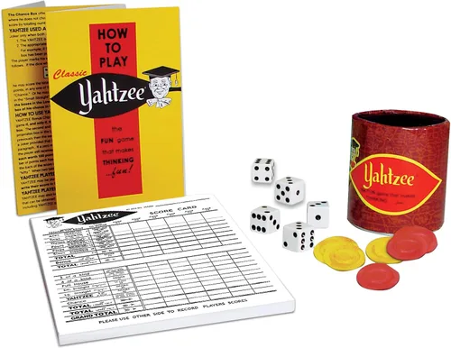 Miniatura 4 de Juego clásico de habilidad y azar Yahtzee., ninguno , Multicolor