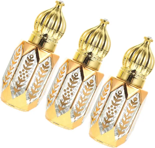 Miniatura 6 de Ipetboom 9 botellas de rodillo para aceites esenciales con fugas delicadas, frascos de perfume portátiles, masajes para viajes y uso diario
