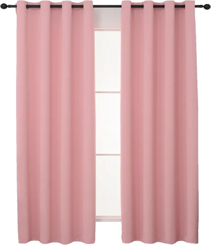 Miniatura 35 de Pickluc Cortinas Opacas Azul Marino para Sala de Estar, Cortinas Bloqueadoras de Luz con Ojales, Aislamiento Térmico, Reducción de Ruido, 52 Azul