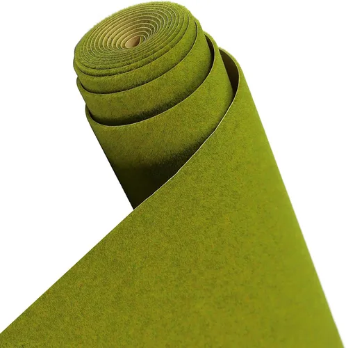 Miniatura 9 de Evemodel Modelo artificial alfombra de césped trenes verde hierba 15.7 x 78.7 in o 15.7 x 78 pulgadas para decoración artesanía, paisaje, modelo DIY
