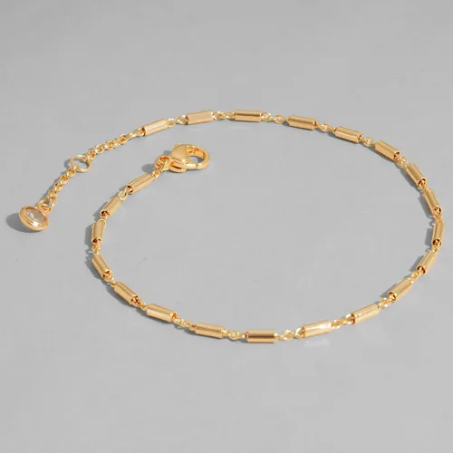 Miniatura 5 de Dremmy Studios Pulsera de oro para mujer, chapada en oro de 18 quilates, delicado clip de circonita cúbica, disco de moneda, estrella, cable
