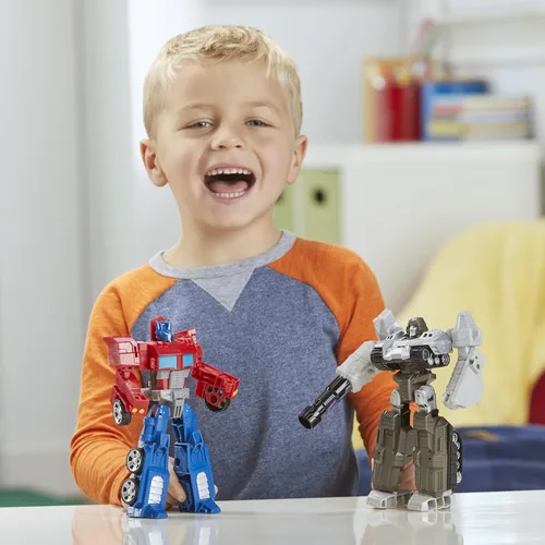 Miniatura 7 de Transformers Toys Heroes and Villains Optimus Prime y Megatron, paquete de 2 figuras de acción – para niños de 6 años en adelante, 7 pulgadas