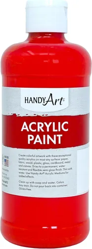 Miniatura 42 de Pintura acrílica para estudiantes, artesanías de 16 onzas. Plateado metálico