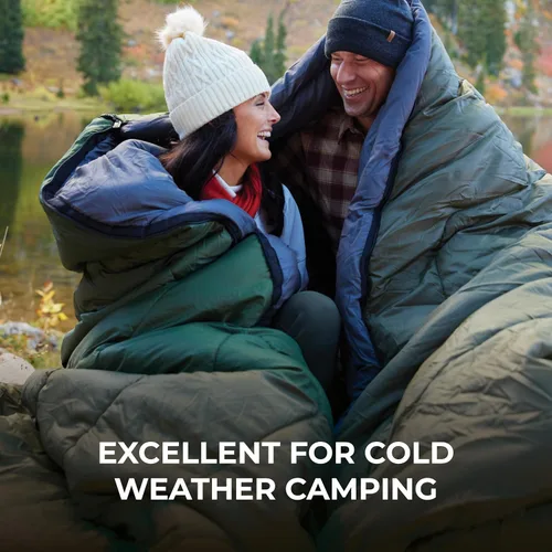 Miniatura 4 de Teton Celsius XXL Sleeping Bag, Cold Weather Sleeping Bags for Adults and Kids, Camping Made Easy and Warm. Compression Sack Included, 35F, 25F, 0F