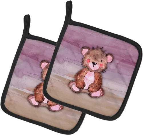 Miniatura 51 de Caroline's Treasures BB7370PTHD - Juego de soportes para ollas de herradura para cocina, resistentes al calor, almohadillas calientes para cocinar
