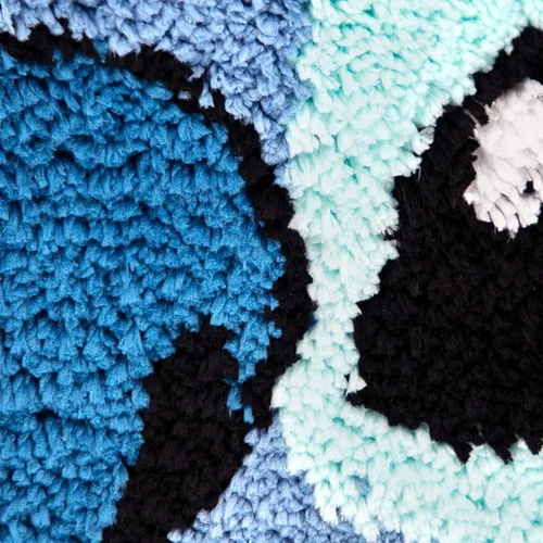 Miniatura 8 de Jay Franco Bluey - Alfombra de baño para niños, suave, antideslizante, lavable a máquina, color azul, 20 x 30 pulgadas