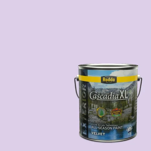Miniatura 65 de Rodda Paint CASCADIA XL Pintura e imprimación satinada para exteriores en uno, cuarto de galón, azul playa norte