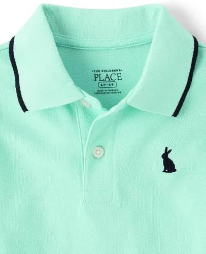 Miniatura 36 de The Children's Place - Polo de piqué de manga corta para niño