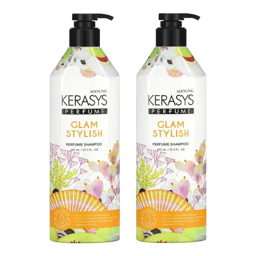 Kerasys Perfume Glam Stylish 20.3 fl oz / 20.3 fl oz (champú, paquete de 2)