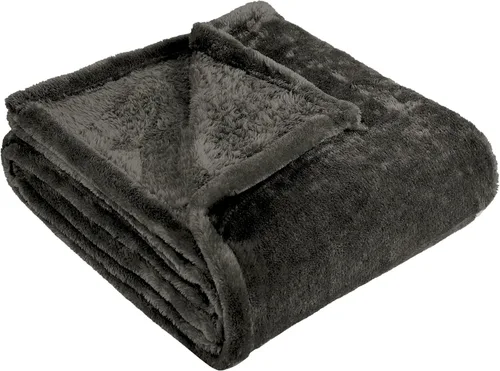 Miniatura 35 de Superior Manta Clásica de Forro Polar Sólido, Gruesa, Acogedora, Mantas Cálidas, Ropa de Cama y Manta de Sofá de Felpa Suave Aterciopelada, Linda