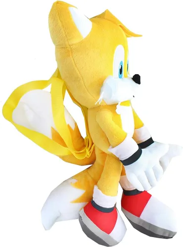 Miniatura 2 de Accessory Innovations Sonic The Hedgehog Tails - Mochila de felpa (17 pulgadas)