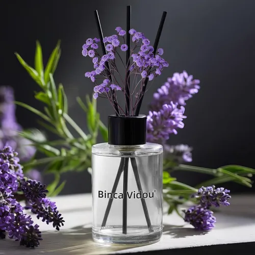 Miniatura 2 de Difusor de varillas, juego de difusores de aceite esencial de lavanda Binca Vidou para decoración de oficina, dormitorio, sala de estar