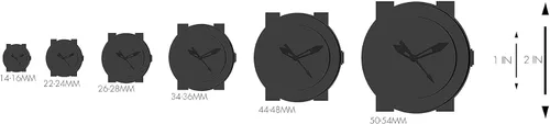 Miniatura 5 de Anne Klein - Reloj de brazalete con esfera de diamante auténtico para mujer Rosa claro / Dorado