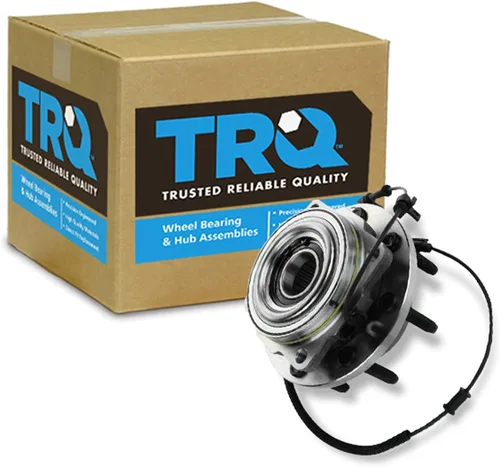 Miniatura 124 de TRQ Cojinete de rueda delantera y conjunto de cubo con sensor ABS compatible con Toyota Sequoia 2008-2022 Tundra 2007-2021