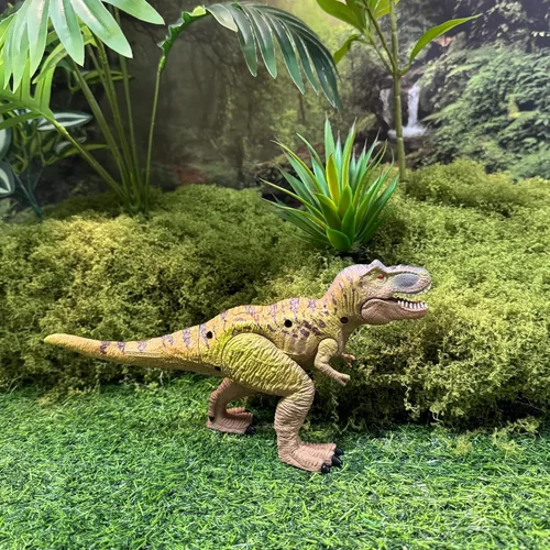 Miniatura 6 de EKU Juguetes de Dinosaurio con Alas que Baten Pterodactylo Quetzalcoatlus, Acción de Morder T Rex Tyrannosaurus, Cabeza que se Mueve y Ataca