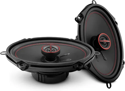 DS18 G5.7Xi GEN-X 5x7 Altavoces coaxiales de 2 vías, 150 vatios de potencia máxima, 4 ohmios, altavoz de rango completo con tweeter de cúpula, ideal