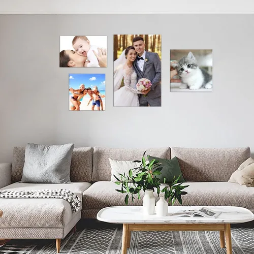 Miniatura 6 de Impresiones en lienzo personalizadas con tus fotos, lienzo personalizado para pared, imágenes personalizadas de 4 x 6 pulgadas, imágenes