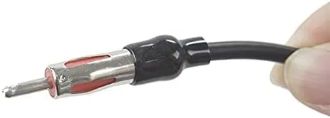 Miniatura 4 de Antena de radio especial para coche, AM/FM, amplificador de señal de audio, cable de refuerzo de cable dual Fakra adaptador aéreo reemplazo para Audi