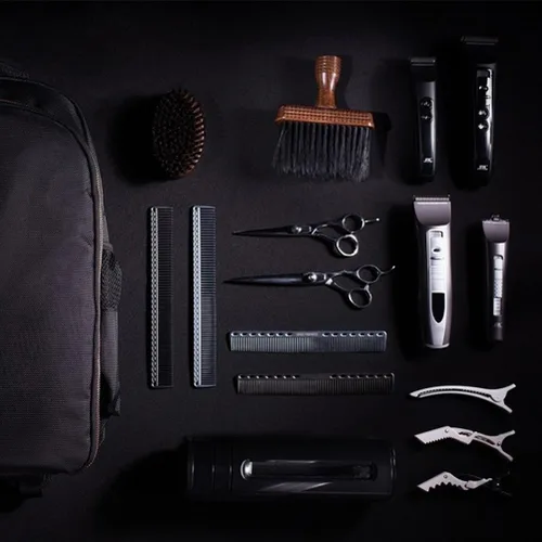 Miniatura 8 de FOMIYES Cepillo limpiador facial Cepillo limpiador de pelo para hombres Peine de pelo para burlas Peine de peluquería Peluquería Plumero Peluquería