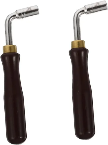 2 llaves de afinación Dulcimer, llave de afinación en forma de L, llave afinadora de piano, palanca de afinación autoarpa, herramienta de reparación