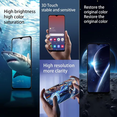 Miniatura 2 de para Samsung Galaxy A12 Reemplazo de pantalla, con marco, pantalla LCD de 6.6 pulgadas digitalizador para Samsung A125U, S127DL, A125A, A125W