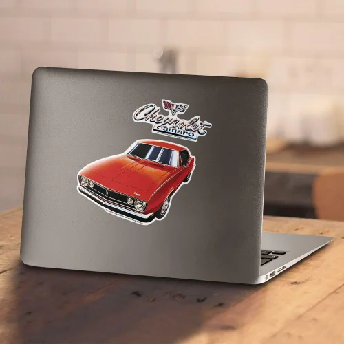 Miniatura 5 de Popfunk Camiseta clásica para coche Chevy Camaro 1967