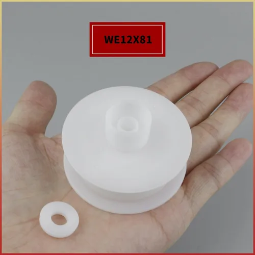 Miniatura 6 de WE12X81 - Pieza de repuesto para rueda de polea tensora de secadora compatible con secadores GE
