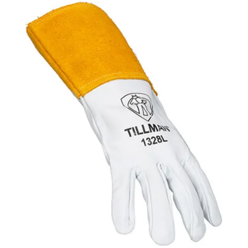 Miniatura 2 de John Tillman and Co Tillman - Guantes de soldadura TIG de piel de cabra de grano superior grande de 13 pulgadas con puño de 4 pulgadas y punto