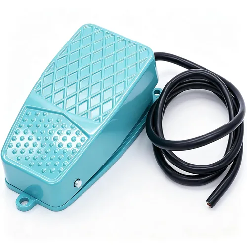 Miniatura 11 de Twidec /10A 250VAC momentáneo antideslizante plástico pedal interruptor SPDT NO NC manos libres negro interruptor de pie para CNC industrial con 3.3