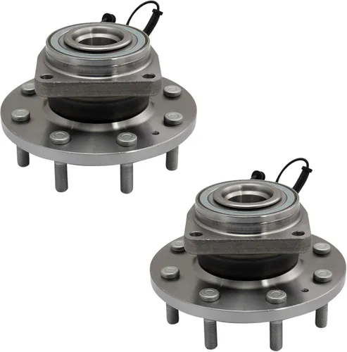 Miniatura 39 de TRQ Juego de 2 rodamientos de rueda delantera y conjunto de cubo 4WD compatible con Ford Ranger Mazda B4000 1998-2000
