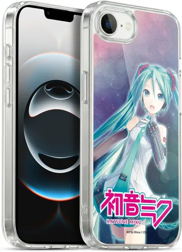 Miniatura 77 de Head Case Designs Licencia Oficial Hatsune Miku Gráficos Lindos Carcasa de Gel [Protección de Grado Militar] Compatible con Apple iPhone 7
