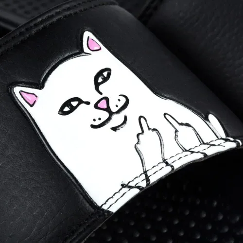Miniatura 9 de RIPNDIP Lord Nermal Slides (negro), Negro